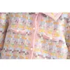 Dziewczyny Zestaw 2 sztuk Odzież dla dzieci Cute Płaszcz + Spódnica Jesień Zima Z Długim Rękawem Outfit Dla Baby 1-7T Casual Garnitur G220310