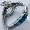 36mm/40mm sapphire glass jubilee bracelet case fit NH35 NH36 ETA 2836 Mingzhu DG2813 3804 Miyota 8205 8215 821A movement