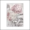 Konst, hantverk Gåvor Gardenflowers Art Canvas Målningar Floral Posters Prints for Nordic Badrum Vardagsrum Heminredningsvägg Bilder FarmH