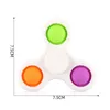 Newest Styles Baby Sensory Simple Dimple Toys Gifts Adult Child Funny Anti-stress Finger spinner Stress Reliver Push Bubble Fidget Toyy