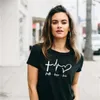 Foi espoir amour impression été t-shirt pour femmes t-shirts femme Harajuku hauts Streetwear graphique t-shirts femmes jésus chrétien X0628