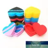 17ml Silicone Storage Box Creative Heart Shaped Essential Oil Can Packaging Boxes Household Cosmetics Display Personalized Gift OWA5992