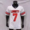 NCAA College Liberty Flames Football Jersey Jersea Mack DJ Stubbs Malik Willis Johnathan Bennett Shedro Louis T.j. Зеленый Демарио Дуглас Джавиан Лонтон