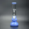 10 "Narghilè in vetro Bong 6 braccio albero perc bong cappello cappello percoloratore soffione a acqua pipa di acqua riciclatore riciclatore di ghiaccio catcher dritto tubo di olio da tavolino da tavolino da fumare shisha