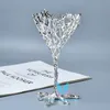 Torch Shape Bird's Nest Crystal Ball Stand Base Resin Room Decor Sphere Standhouder Ornament
