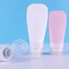 Storage Bottles Jars 4Pcs Set Silicone Refillable Travel Set Essence Shampoo Shower Gel Container Can Carry On The Plane29872717044