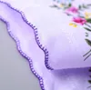 100% katoen zakdoek handdoeken cutter dames bloemen zakdoek partij decoratie doek servetten ambachtelijke vintage hanky Oman bruiloft geschenken
