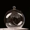 Vaser 6810 cm Clear Glass Ball Globe Shape Terrarium Flower Hanging Planter Container Landscape Ornament Garden Decor2013348