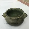 3 Chinese old antique bronze Ming xuande mark beast ear Incense Burner