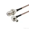 OEM F أنثى جاك إلى TS9 الذكور التوصيل الزاوية اليمنى موصل الهوائيات RG316 Coaxial Cable Bigtail Antenna TS9-F محول 10 سنتيمتر -1 متر مصنع