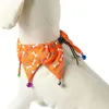 Hondenkragen riemen verstelbare schattige verzorging met bel party cat gemakkelijk slijtage puppy Supplies Festival Pet Collar Halloween Casual G300V