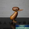 Duńska lalek Woodcarving Klasyczny Kreatywny Dom Wyposażenie Ozdoby Mała Kaczka Miękka Dekoracja Obudowa Study Desktop Decora