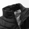 2021 moda colete ultralight homens outono inverno inteligente aquecimento casaco usb infravermelho elétrico aquecimento colete térmico casacos quentes coletes y1109