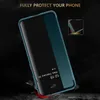 Custodie per telefoni in pelle di lusso per Samsung S21 S20 Plus Ultra FE iPhone 12 Pro MAX Custodia protettiva per finestra di visualizzazione