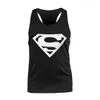 100% Cotton Men Tank Top Vest t Shirt Sport Mens Justice League Superman Classic Tank Tops Stringer Gym Y-back Tee