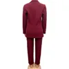 Solid Color Womens Tracksuits Suits Fashion Two Piece Set Women Office Ladies Slim Plus Size Clothing