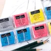 Многоцветная пластиковая ластика мягкая арт -рисование резиновый дизайн карандаша.