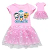 فساتين الفتيات OCTONAUTS الفتيات الصغيرات الصغيرات Vestidos De Fiesta Para Ninas زي صغير للأطفال ملابس صيفية للأطفال من 10 إلى 12