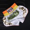 Short de boxe brodé Muay Thai pour hommes, maillot de Combat complet, short de Combat MMA, vêtements Sanda kickboxing228L