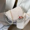 кружевная свадебная сумка
