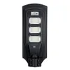 120W Super Bright Outdoor Led Solar Light Control PIR Czujnik Motion Wall Street Ogród Ogrodowy Deck Lampa - Gray