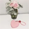 Wallets Heart-shaped Wallet Small Fresh Hand Bag Cute Heart Student Mini Clutch Purse Short Organizer Coin Pocket PVC