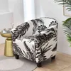 Elastic Stretch Bathtub Armchair Cover Sofa Protector Washable Furniture Slipcover High Quality el Home Polyester chair 211207