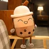 Creative new plush pearl milk tea pillow lovely standing posture cup Stuffed gift baby gifts boys and girls lush Animalsl