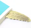 2021 Yeni Moda Metal Tüy Bookmarks Belge Kitap Mark Etiket Altın Gümüş Gül Altın Imi Ofis Okul Malzemeleri 7 Renkler