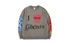 Męskie bluzy bluzy szczęścia widzę duchy duchy ghosts z kapturem men pullover najlepsza jakość t220901