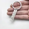 Personality Drive Safe Keyring Metal Gift KeyChain Charm For Unisex Accessory Stainless Steel Pendant Key Ring Keyfob