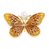 Vintage perles colorées buttfly broche broches broches pour femmes manteau accessoires cadeaux