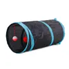 GAT TOYS RED GATS Tunnel interattivo Crollabile 2 fori colpi di palla e campane grovini per animali domestici per animali domestici 3207470