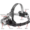 USB Ultra Bright LED -strålkastarvåginduktion Portable Head Lamp för fiske camping