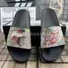 2021 Heren Dames Slipper Zomersandalen Scuffs Beach Slides Leisure Slippers Dames Sandali Badkamer Thuis Schoenen Trendy Office Slippers Flower Snake