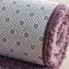 Gęsty stały kolor dywan prosty dywanika do salonu bez poślizgu Furry Mat Bedside Dywan Plusz Duże obszar Dut Home Decor Tapetes de Sala2839977