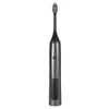 Loskii T1 Brosse à dents électrique Dent rechargeable IPX7 Brosse à dents de blanchiment électronique étanche avec écran couleur LCD - Noir