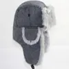 Bomber kapelusz rosyjska czapka gęsta ciepłe mężczyźni kobiety zima kapelusz ucha klapa narciarstwo śnieżne czapkę mężczyzn Rosyjskie futrzaki hatów dla mężczyzn