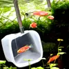 Flexibel 3D Aquarium Fish Tank Catch Net Rostfritt Stålstång Fiske Round Square Pocket Fish Fishing Nets