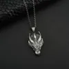 Pure Tin 3D Dragon Pendentif Collier HIP HOP HOP Bijoux Rétro Fashion Sweater Chaîne