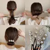 Hårtillbehör Fashion Head Band Ball French Magic Diy Tool Bun Maker Sweet Dish Made Pearl Headwear3922409