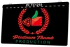 TC1210 Platinum Thumb Production Light Sign Gravure 3D bicolore