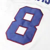 # 8 Davis Durham Bulls Jersey Shirt Niestandardowe koszulki baseballowe Dowolna nazwa i numer podwójny szyte