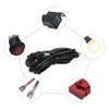 Other Lighting System LED Light Bar Wiring Harness Kit Waterproof On/Off Switch 40A 12V Power Relay Blade Fuse For Car Boat Truck 300W Acces
