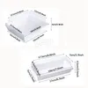 Transparent Sandwich Packaging Box Durian Cake Chocolate Bread Oil-proof Packing Boxes Picnic Vegetable Salad Storage Case BH5808 WLY