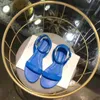 2021 Summer Luxurys Women Open Toe Sandals leather platform Designers Slipper Party Shoes 35-41