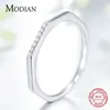 3 Color Design 925 Sterling Silver Stylish Stackable Finger Ring Unique Rings For Women Fashion Original Jewelry Gift 210707