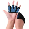 Elbow & Knee Pads 2021 Gym Fitness Half Finger Gloves Men Women For Crossfit Workout Glove Power Weight Lifting Bodybuilding Hand Protector