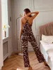 Womens Satin Pajamas Sexy Pyjamas Set SleevelSleepwear Female Nightwear Suit Two Piece Pijama X0526