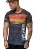 T-shirt da uomo Jersey traspirante Germania Spagna Svezia Russia Portogallo T-shirt da uomo Camicia sportiva Top oversize